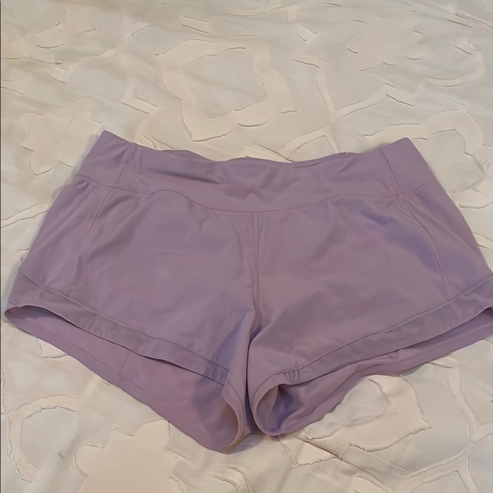 Lululemon Athletica Lavender Athletic Shorts